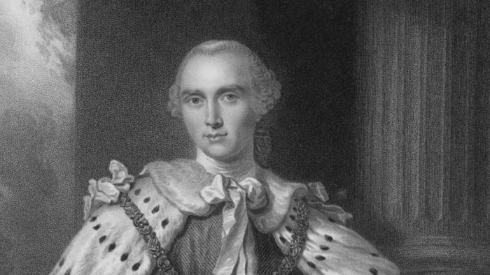 John Stuart, 3rd Earl of Bute (1713-1792) and British Prime Minister (1762-1763), served as one of Prince Frederick's lords of the bedchamber and later became a privy councillor and groom of the stole for George III.