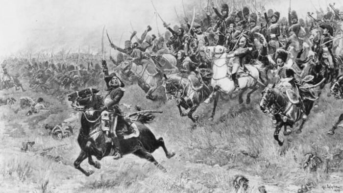 Cavalry in 1800.