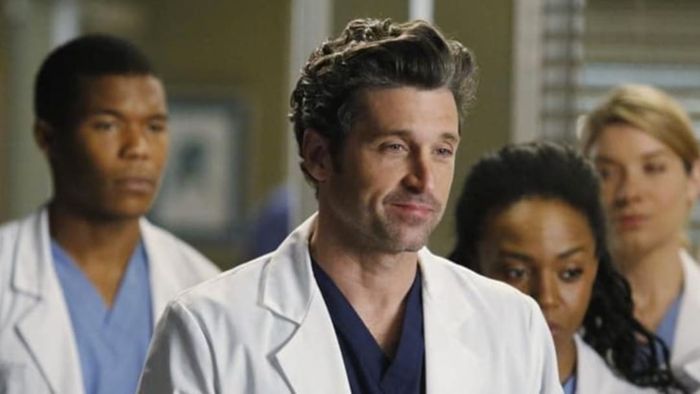 Patrick Dempsey, also known as 'McDreamy,' in Grey's Anatomy.