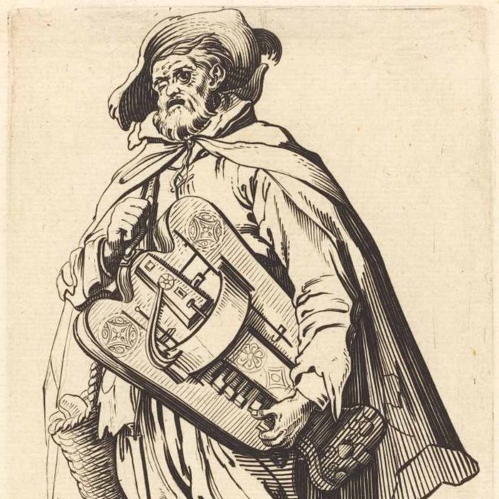 The Hurdy-Gurdy Player.