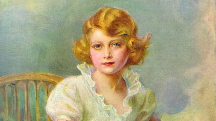 A 1933 Portrait of Princess Elizabeth