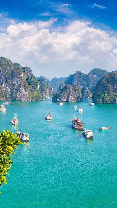 Hình nền Vịnh Hạ Long - di sản văn hóa thế giới dành cho điện thoại