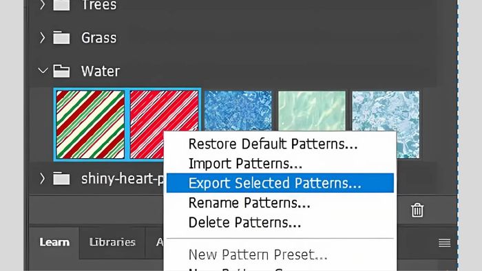 Xuất Pattern dạng file *.PAT - bước 1