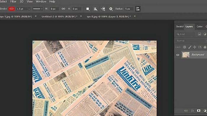 Cách tạo Pattern Photoshop ngẫu nhiên - bước 5+