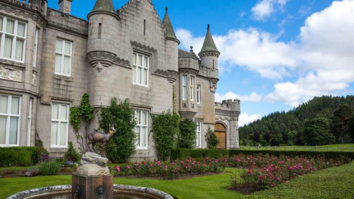 The exterior of Balmoral Castle