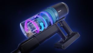 PowerCyclone 7 hút sạch bụi hơn và ít hao pin hơn.