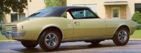 The 1968 Pontiac Firebird 350 stands as a symbol of performance and style.