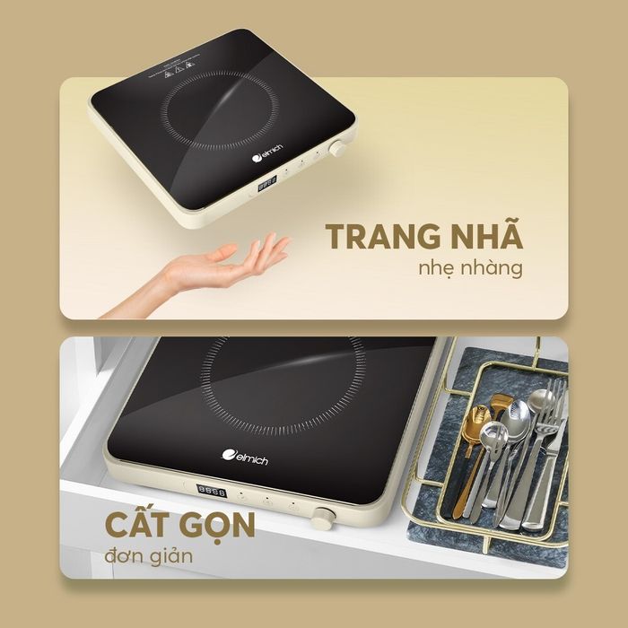 bếp từ đơn elmich