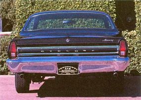 Image of the 1967 Mercury Cyclone GT.