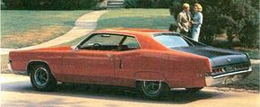 1969 Mercury Marauder X-100.