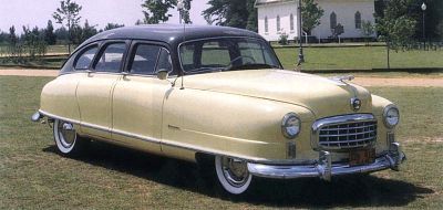 Full view of the 1949 Nash Ambassador Super