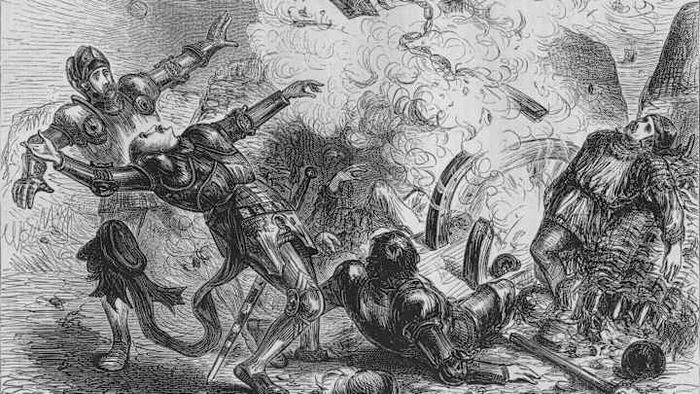 James II of Scotland met his end due to an explosion from his own cannon.