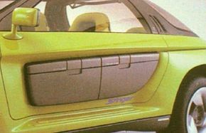 Side panel of the 1989 Pontiac Stinger concept car