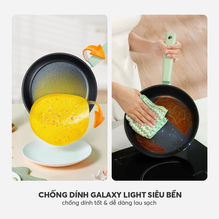 Chảo chống dính Elmich Hera II EL-5941GY24