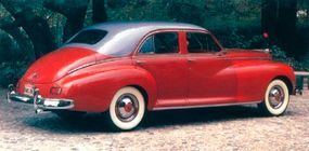 The Super Clipper marked Packard's first post-World War II automobile release.