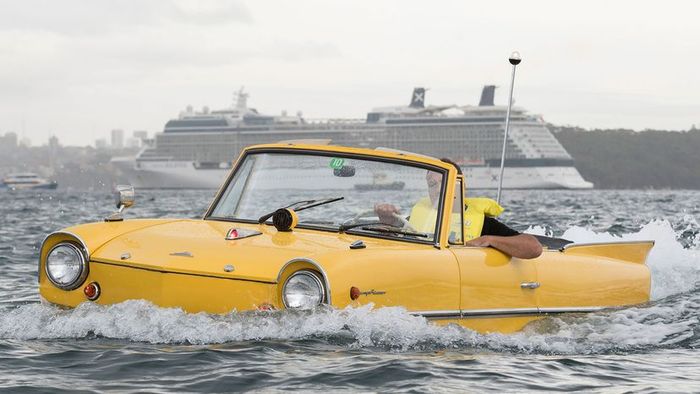 The Amphicar in Sydney's Iconic Harbour