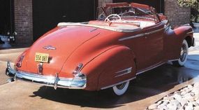 In 1941, Buick offered two convertible models, one of which was the two-door coupe.