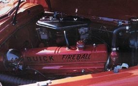 The Buick Super Convertible was equipped with a Fireball engine.