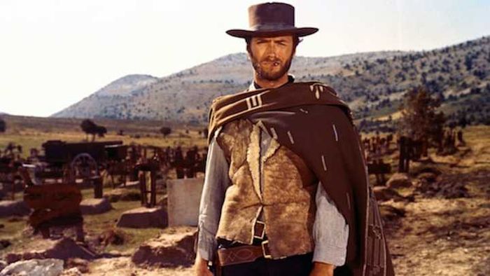 Clint Eastwood takes the lead role in the iconic film 'The Good, The Bad and The Ugly.'