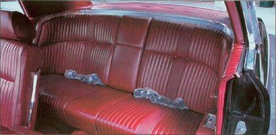 1969 Thunderbird interior
