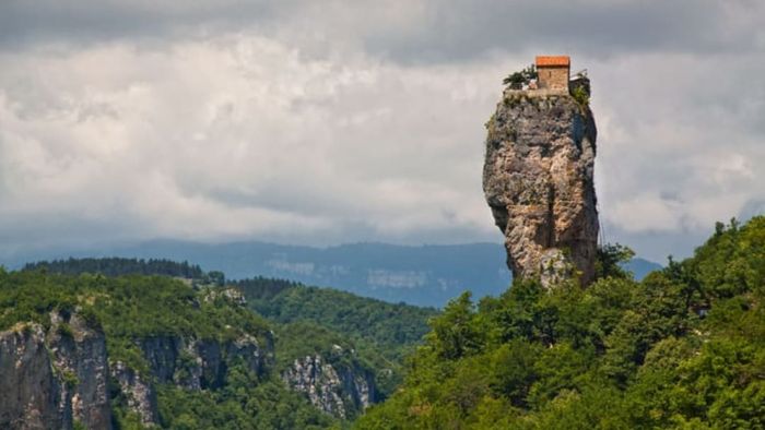 Katskhi Pillar in Georgia