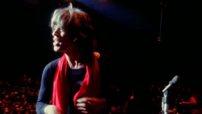 Mick Jagger stars in Gimme Shelter (1970), directed by David and Albert Maysles alongside Charlotte Zwerin.
