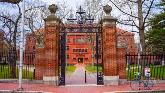 Photo of Harvard University.