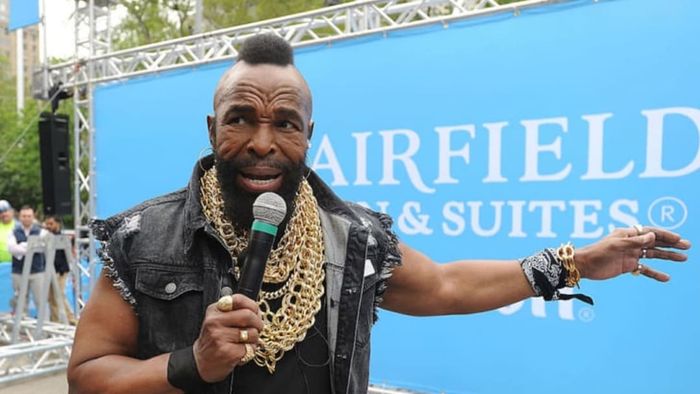 A photo of Mr. T