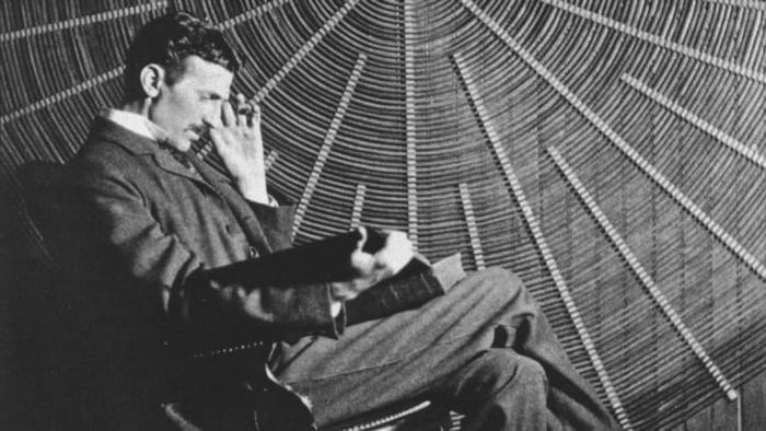 Nikola Tesla, 1896.
