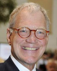 David Letterman attending the opening of the Ronald O. Perelman Heart Institute in 2009