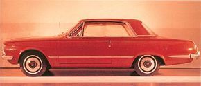 Side profile of the 1966 Plymouth Valiant Signet