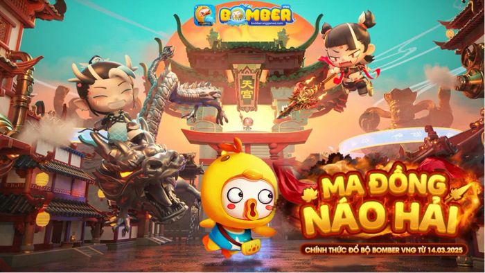Na Tra Náo Hải: Tam Thái Tử và Ngao Bính hội ngộ trong Bomber VNG