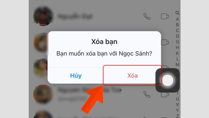 Giải pháp khắc phục Zalo không thể kết bạn - Lọc lại danh sách bạn bè Zalo - bước 3