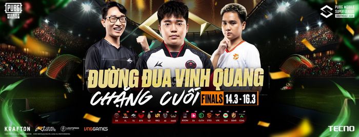 Ba đại diện Việt Nam sẽ góp mặt tại vòng chung kết giải PUBG Mobile lớn nhất Đông Nam Á
