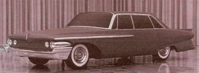 1962 DeSoto prototype clay model