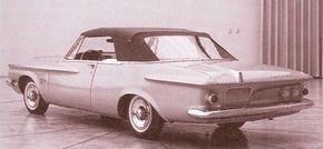 1962 Plymouth prototype clay model