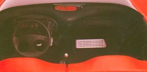 1989 Ferrari Mythos concept car instrument panel