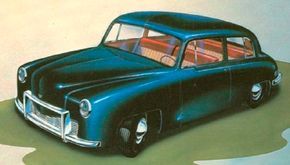 1947 Kaiser-Frazer Sketch