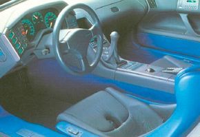 Dashboard of the 1988 Peugeot Oxia concept car