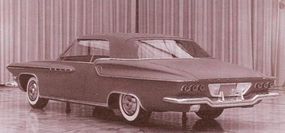 Clay model representing the 1962 DeSoto