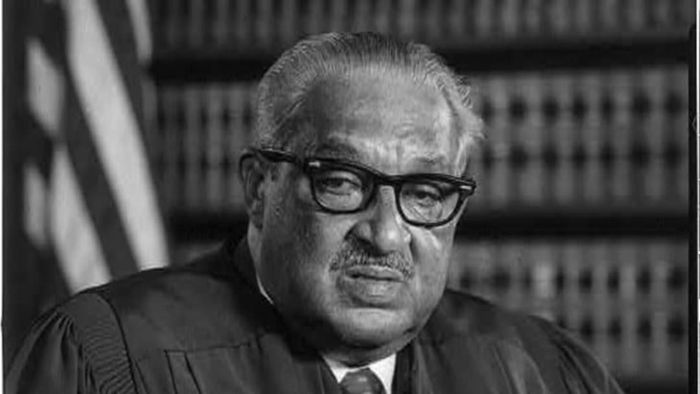 Official U.S. Supreme Court portrait of Justice Thurgood Marshall in 1976