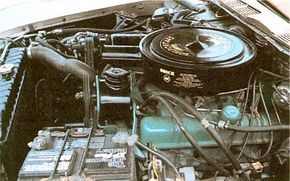 Engine of the 1960 Buick Electra