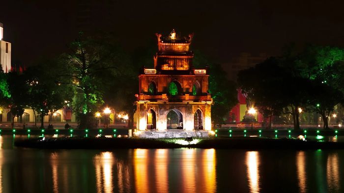 Background hình ảnh Hồ Hoàn Kiếm đẹp nhất và ấn tượng