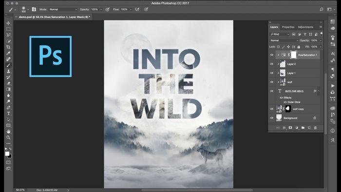 clipping mask trong photoshop là gì