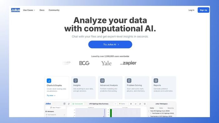 công cụ AI tạo biểu đồ miễn phí