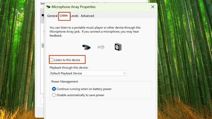 Cách điều chỉnh micro trên Windows 10, bước 3