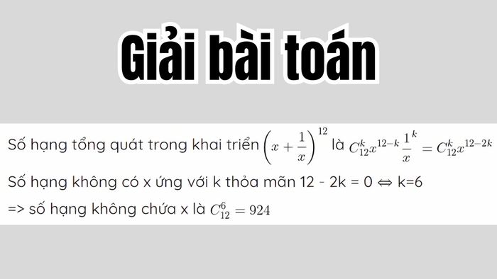 viết khai triển theo công thức nhị thức newton