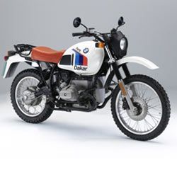 A 1973 BMW R90S, a classic model from the brand.