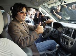 Musician Rami Jafee is set to take the Ford Escape Hybrid SUV for a spin. These hybrid system indicators provide drivers with real-time insights into their fuel efficiency and driving patterns.