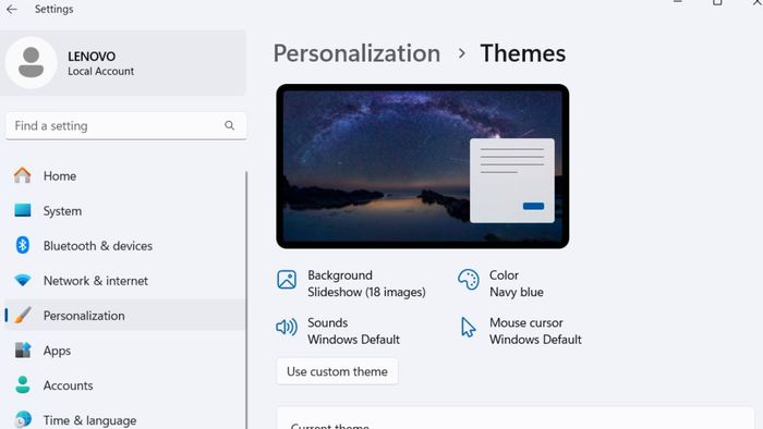 Hướng dẫn cài đặt và tùy chỉnh theme Win 10 - bước thứ tư
